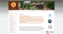 Desktop Screenshot of las.ehess.fr
