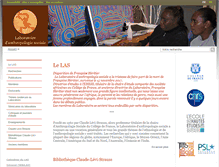 Tablet Screenshot of las.ehess.fr