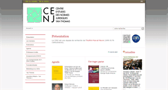Desktop Screenshot of cenj.ehess.fr