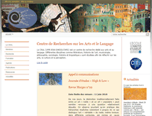 Tablet Screenshot of cral.ehess.fr