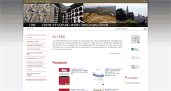 Desktop Screenshot of cemi.ehess.fr