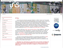 Tablet Screenshot of iris.ehess.fr